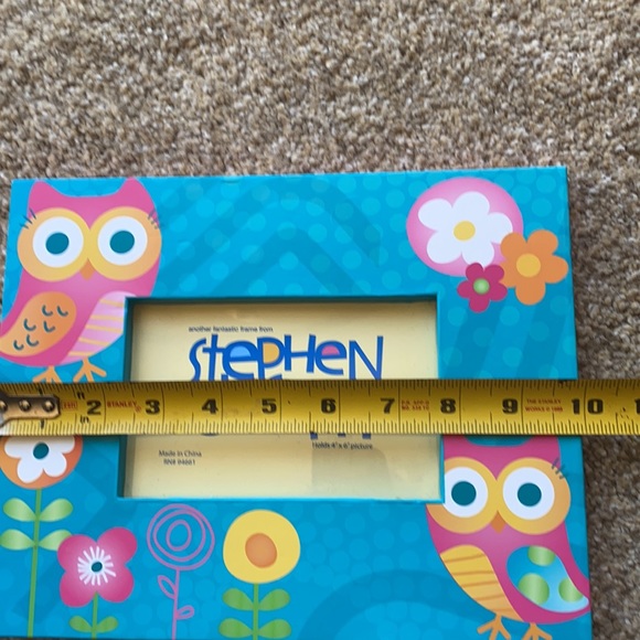 Stephen Joseph picture frame holds 4”x6” picture - Picture 4 of 11